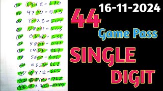 Win BIG with SINGLE DIGIT Formula for Thai Lottery 3up [upl. by Karine]