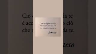 letteratura citazioni frasi poesia massime epitteto [upl. by Airrotal]