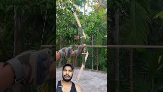 bamboo bamboogun bambooshoot archery bowmaker bow [upl. by Aeht955]