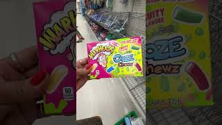 WARHEADS fruity flavors sour candy 🍬 sourcandy chewy short satisfying dollartree haul [upl. by Krishnah]