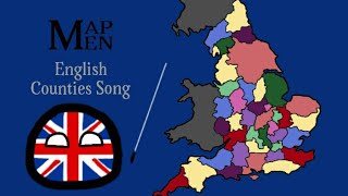 English Counties Song in Countryballs [upl. by Hannibal]