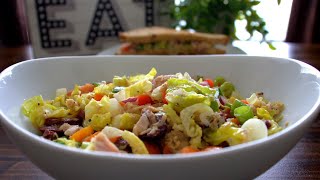 Fresh amp Flavorful Mediterranean Tuna Salad  Quick 10Minute Recipe [upl. by Notsreik]