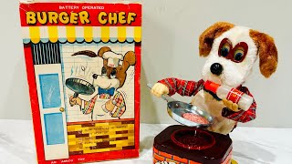 This Burger Chef 🐶 has an unexpected surprise batterytoys vintage japan [upl. by Arundel580]