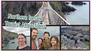 Northern Ireland tourist attractions  Giants Causeway  Rope bridge [upl. by Jp30]