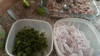 ceviche de albacora [upl. by Tolmach]