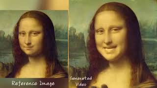 Mona Lisa Talking AI Generated Video [upl. by Rivi432]