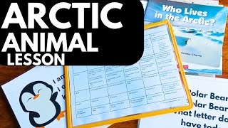 ENGAGING Arctic Animal Lesson Plan for Preschoolers and Kindergarteners [upl. by Yasdnil]