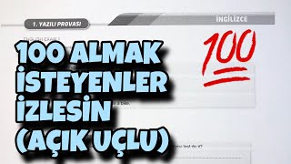 8Sınıf İngilizce 2Dönem 1Yazılı [upl. by Gayner]