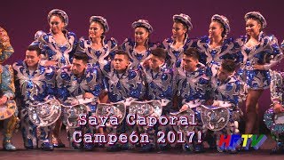 1er Lugar Caporales San Simón USA  Concurso Saya Caporal 2017 [upl. by Luiza456]