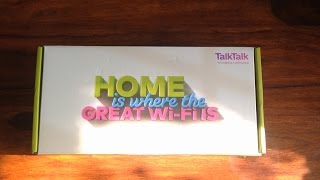 TalkTalk Super Router HG633 Unboxing and Review [upl. by Assetal419]