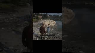 Conversation with a sad kid by the lake reddeadredemption short shorts [upl. by Aserret582]