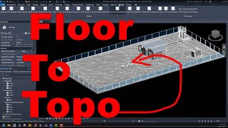 Scan to BIM Floor 2 Topo Conversion in One Second  RVTCADScantoBimServicecom [upl. by Annai700]