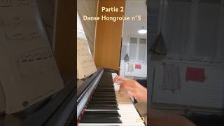 Danse Hongroise pt2 piano music cover [upl. by Hachmann]