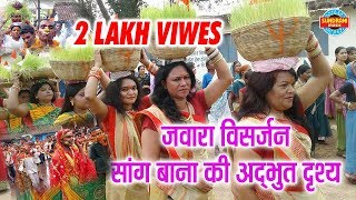 जवारा विसर्जन सांग बाना का अदभुत दृश्य  Visarjan Song  Dukalu Yadav [upl. by Ahsenik]