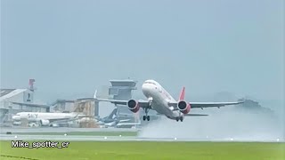 Avianca a320Neo taking off 🌧️ [upl. by Ecilahs]