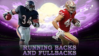 Football Basics  Difference Between Running Backs and Fullbacks [upl. by Tennek224]