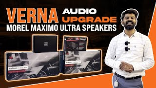 INSANE Audio Upgrade for Verna  Morel Maximo Ultra Speakers Installation 🔥 NSAutoZone [upl. by Aronos]