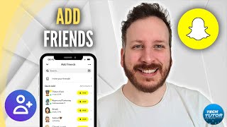 How To Add Friends On Snapchat [upl. by Burkitt769]