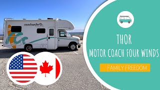 Thor Motor Coach Four Winds 22E explained  roadsurfer Family Freedom [upl. by Vida]