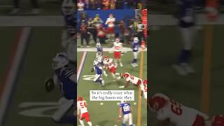 Patrick Mahomes got caught saying this to Josh Allen shorts nfl chiefs bills [upl. by Ennairol]