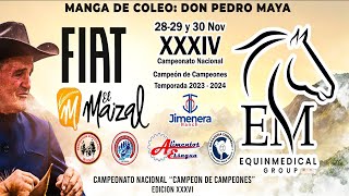 CAMPEONATO NACIONAL quotCAMPEON DE CAMPEONESquot XXXIV  DIA 1 [upl. by Hoi]