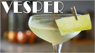 Vesper Martini  quotStirred not Shakenquot [upl. by Yrbua]