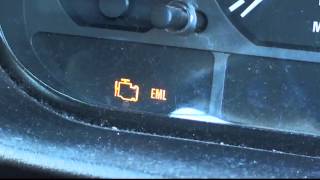 BMW E46 Engine Management Light EML [upl. by Ellohcin]