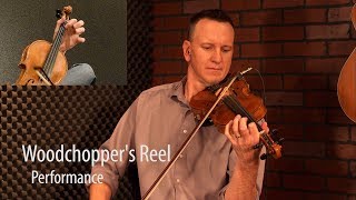 The Woodchoppers Reel  Fiddle Lesson by Casey Willis [upl. by Weathers]