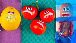 Food Surgery CSection Compilation Sad Emergency Fruit Surgeries  Discount Dentist TikTok Series [upl. by Darryl]