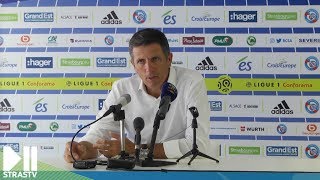 Paroles de coachs après RCSA 1  1 AS St Etienne J2 LIGUE1 [upl. by Leviram]