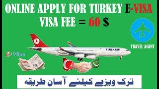 How to Get Turkish E VISA 2023  Turkey e visa For Pakistani And Indians [upl. by Torray]