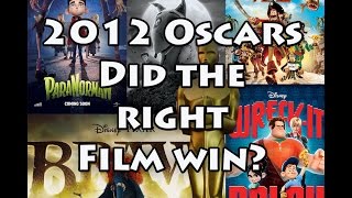 Animated Oscars 2012 Did the Right Film Win [upl. by Cira988]