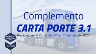 Complemento Carta Porte 31 [upl. by Mak]