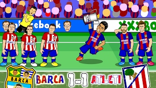 Barcelona vs Atletico Madrid 11 Goals Highlights Red Cards moreCopa Del Rey 2017 SemiFinal [upl. by Valaria]