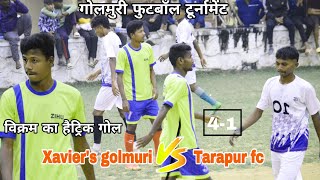 Xaviers golmuri 04 🆚01 Tarapur fc1St round at golmuri football tournament [upl. by Irb]