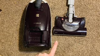 Kenmore Vacuum  How to fix Beater Bar repair stuck jammed broken belt [upl. by Idel]