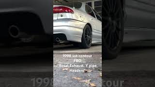 1998 svt contour exhaust [upl. by Enileuqkcaj]