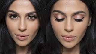 Peach Shimmer Makeup Tutorial  Natural Makeup Tutorial  Teni Panosian [upl. by Carole905]