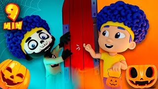 Trick or Treat Halloween Story with New Heroes  MORE D Billions Kids Songs [upl. by Alaet]