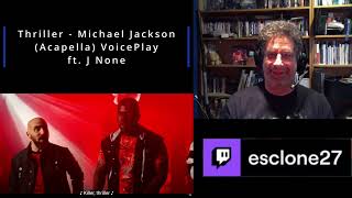 Thriller Michael Jackson Acapella VoicePlay ft J None [upl. by Derk838]