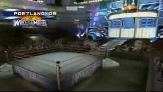 Randy Orton vs Triple H vs John Cena  WrestleMania XXIV  SVR2009 Highlight Reel [upl. by Enaitsirk33]