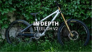 IN DEPTH  Neko Mulally  Steel DH Bike V2 [upl. by Korten668]