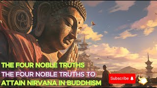 🔴THE FOUR NOBLE TRUTHS  The Four Noble Truths to Attain Nirvana in Buddhism  Buddhism Wisdom [upl. by Tselec]