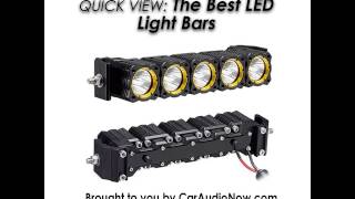 Best LED Light Bars  Top 6 Offroad Light Bars [upl. by Lichter]