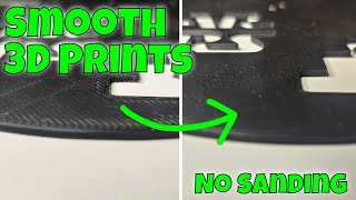 How To Get A Smooth Top Layer  No Sanding  3D Printing Tips amp Tricks [upl. by Iniretake]