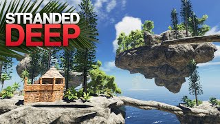 FLOATING ISLAND OUTPOST Stranded Deep S4 Episode 44 [upl. by Loseff890]