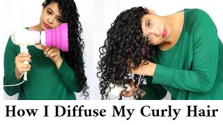 How to Diffuse your Curls to get Volume amp Definition [upl. by Paige]