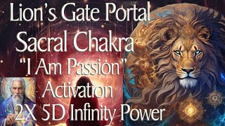 Metatrons Sacral Chakra quotI AM Passion amp Creativity” [upl. by Donica]