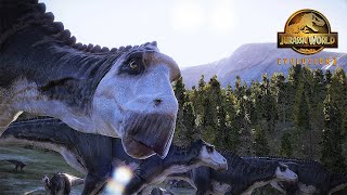 The Great Migration Maiasaura Cinematic 4k  Jurassic World Evolution 2 [upl. by Peednam785]