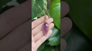 Ametrine 💜☀️ amethyst citrine crystals subscribe handmade art shopping jewelry foryou fyp [upl. by Eahc]